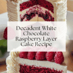 White Chocolate Raspberry Cake Recipe