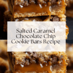Salted Caramel Chocolate Chip Cookie Bars Recipe