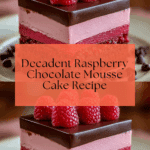 Heavenly Raspberry Chocolate Mousse Cake Recipe