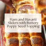 Ham and Havarti Cheese Sliders Recipe