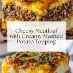 Meatloaf with Mashed Potatoes and Cheese Recipe