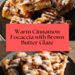 Cinnamon Focaccia Recipe