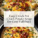 Crock Pot Crack Potato Soup Recipe