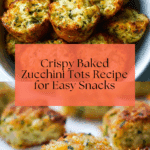Easy and Healthy Zucchini Tots Recipe