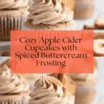 Apple Cider Cupcakes with Spiced Buttercream Frosting Recipe