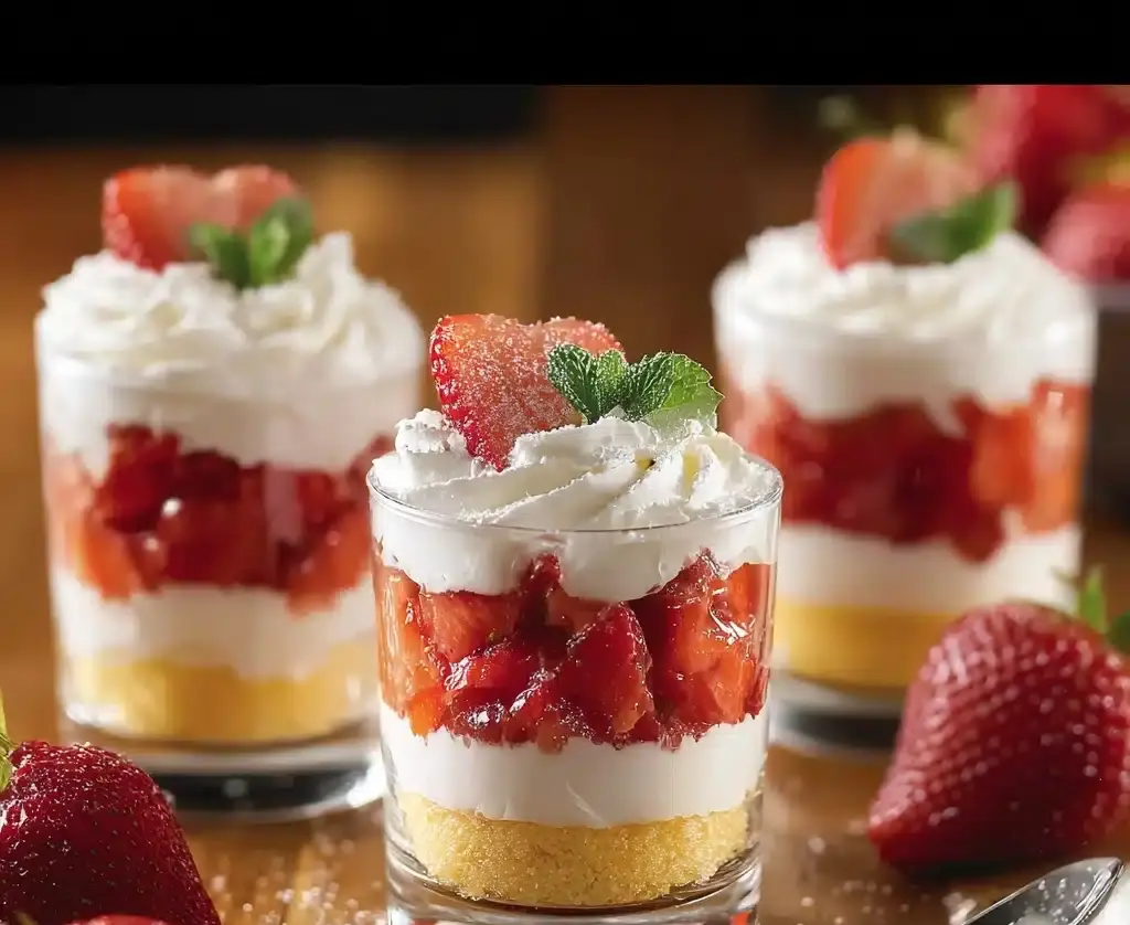 Strawberry Shortcake in a Cup Recipe