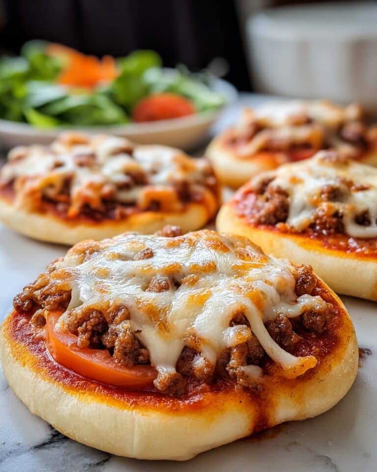 Old School Pizza Burgers Recipe