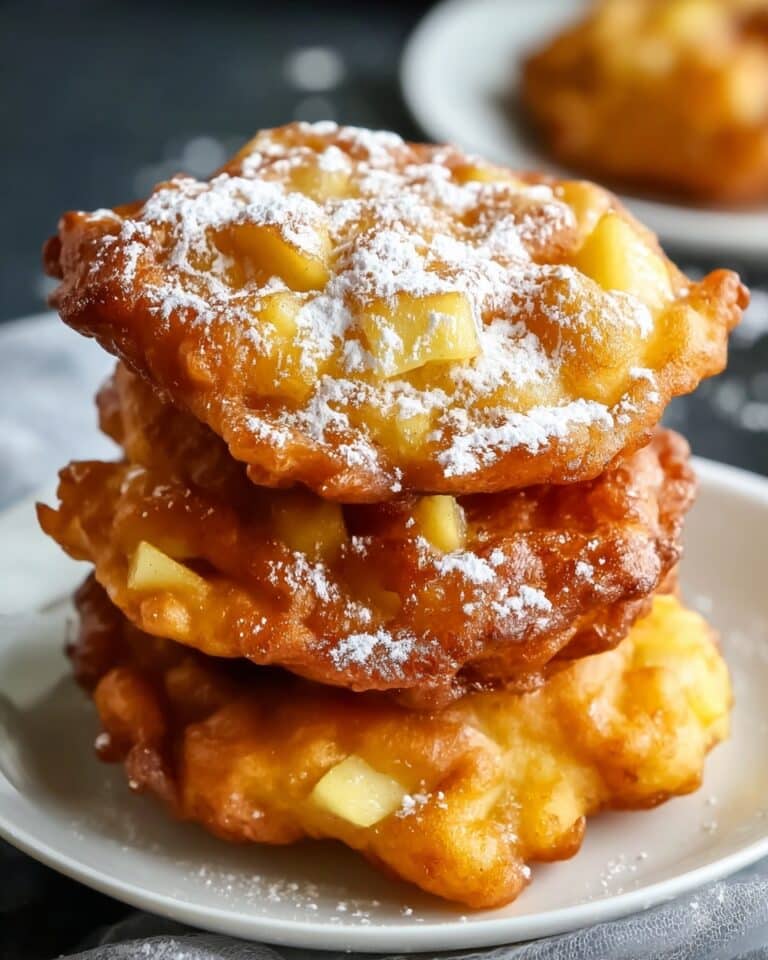 Air Fryer Apple Fritters Recipe