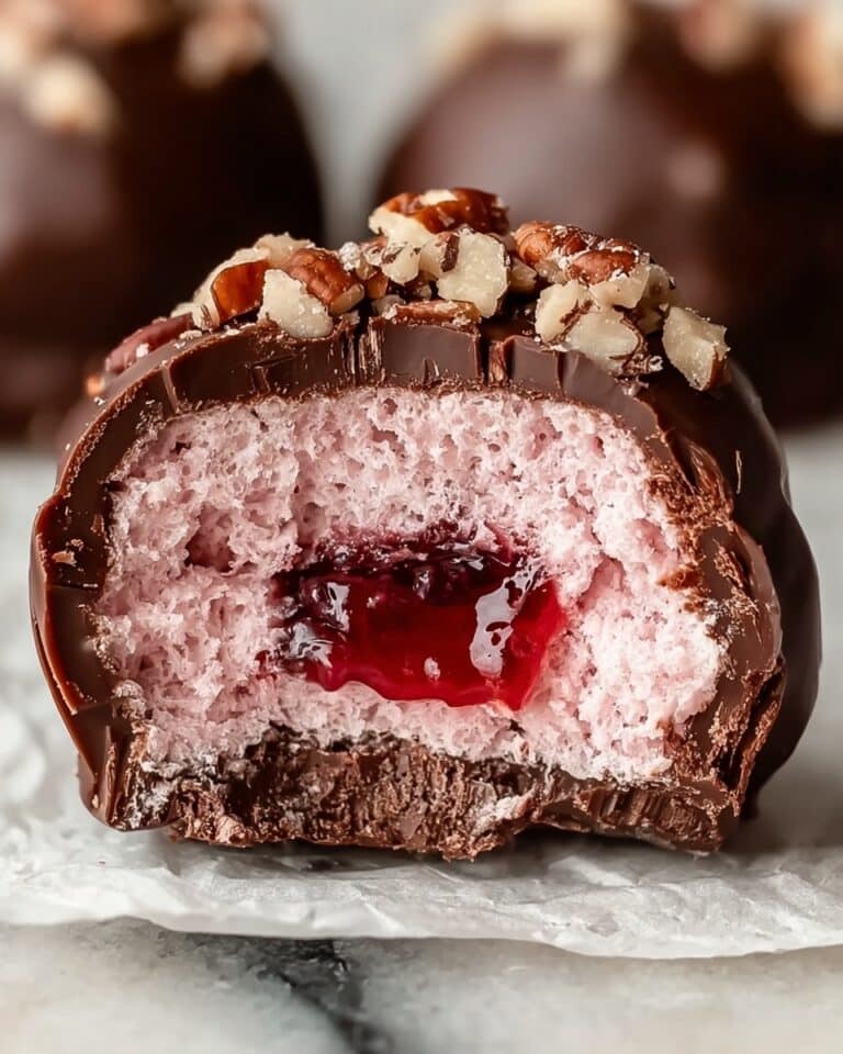 Chocolate Maraschino Cherry Coconut Truffles Recipe