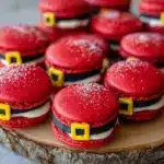 Santa Claus Macarons Recipe