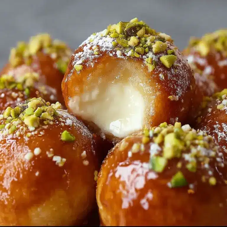 Ricotta Pistachio Honey Bites Recipe