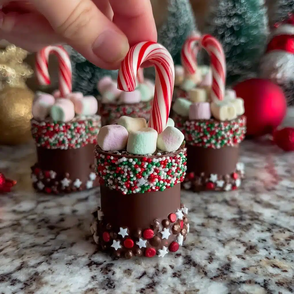 Christmas Chocolate Hot Cups Recipe - Recipe Image