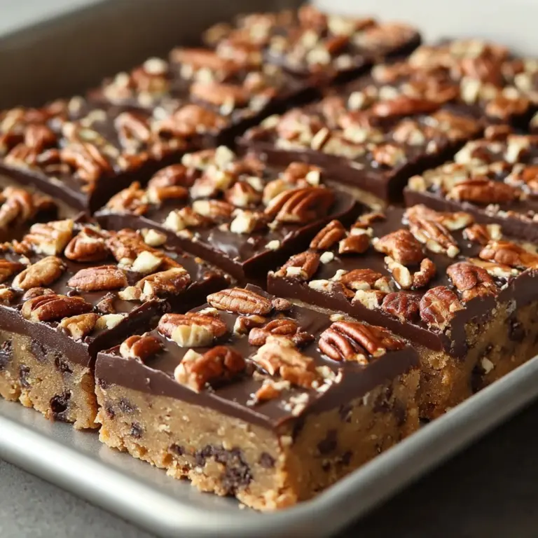Easy Turtle Bars Recipe