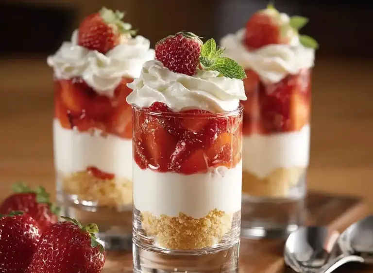 Strawberry Shortcake in a Cup Recipe