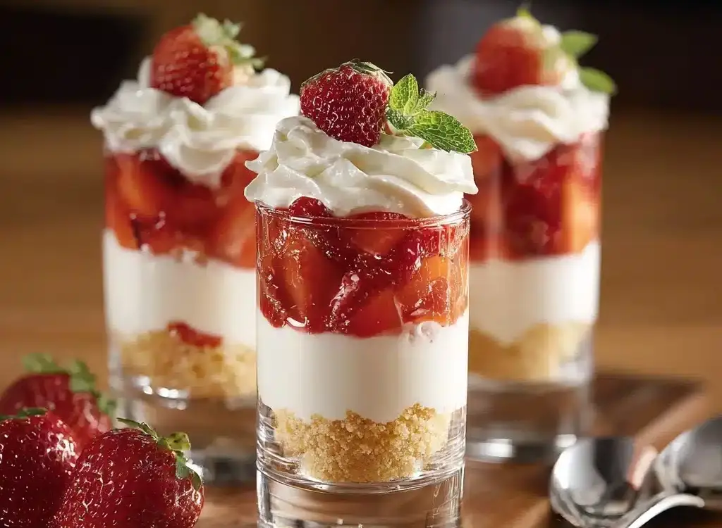 Strawberry Shortcake in a Cup Recipe