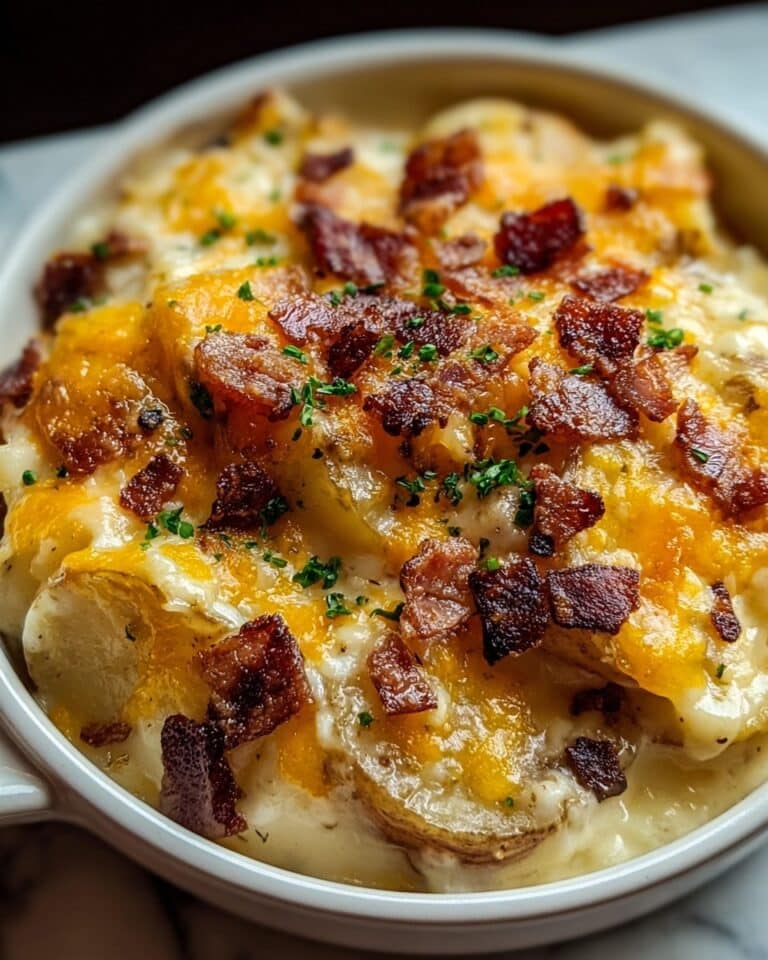 Cheesy Mississippi Mud Potatoes Recipe