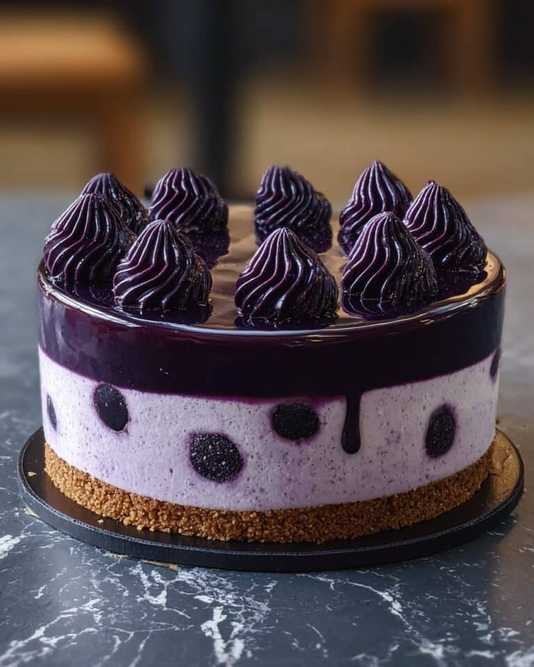 Ravenclaw Midnight Blueberry Cheesecake Recipe