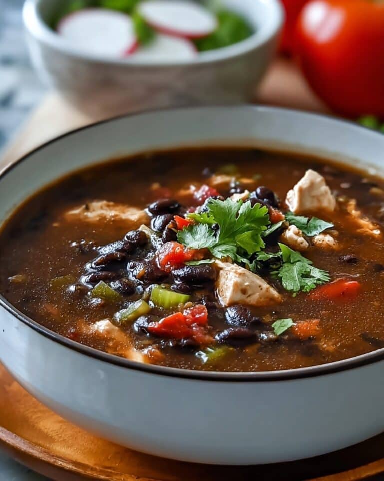 Chicken Black Bean Soup Recipe
