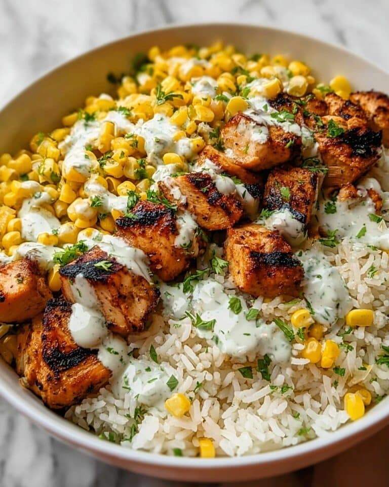 Street Corn Chicken Rice Bowl Recipe