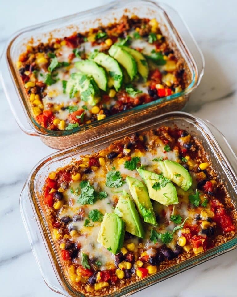 High-Protein Chicken Cottage Cheese Enchilada Bowls Recipe