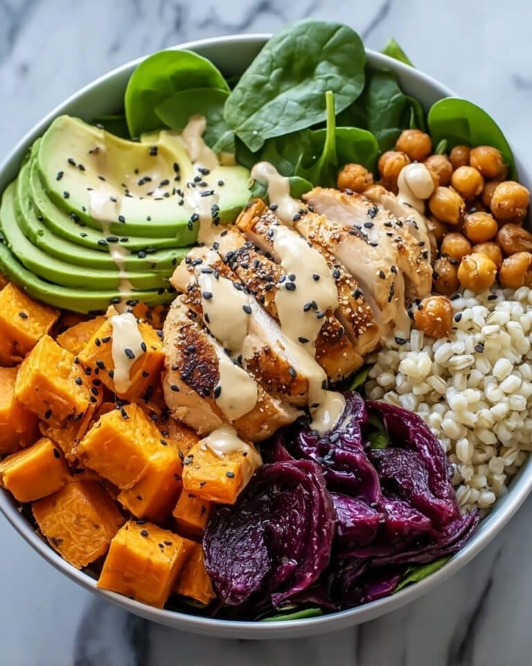 Chicken & Sweet Potato Buddha Bowl Recipe