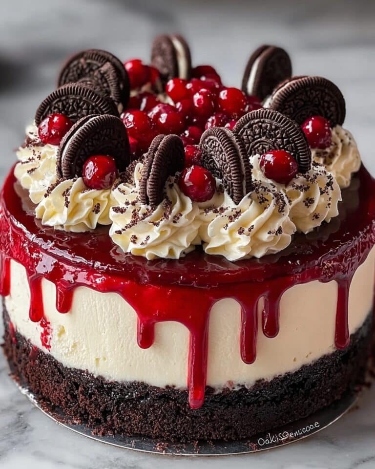 Decadent Dark Chocolate Raspberry Cheesecake Recipe