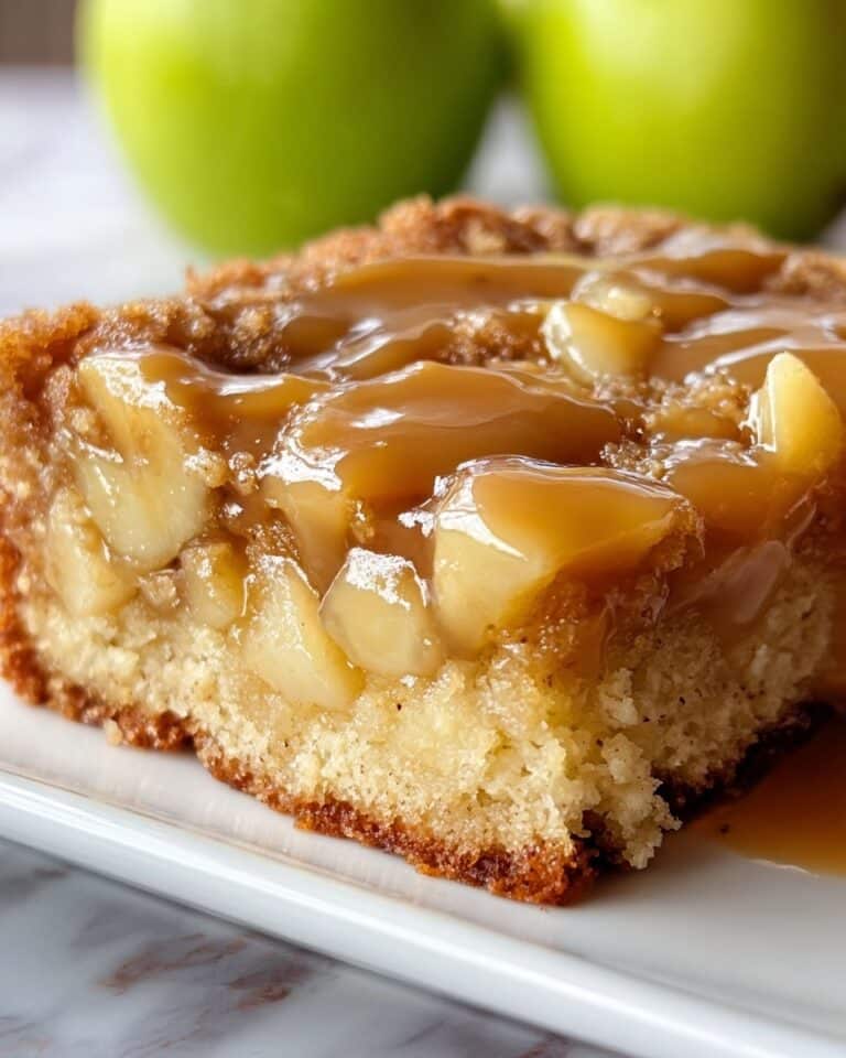 Apple Dapple Cake with Creamy Caramel Glaze Recipe