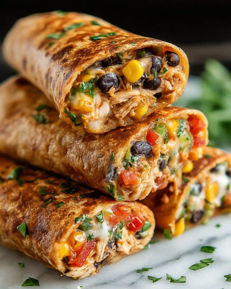 Southwest Chicken Egg Rolls Recipe