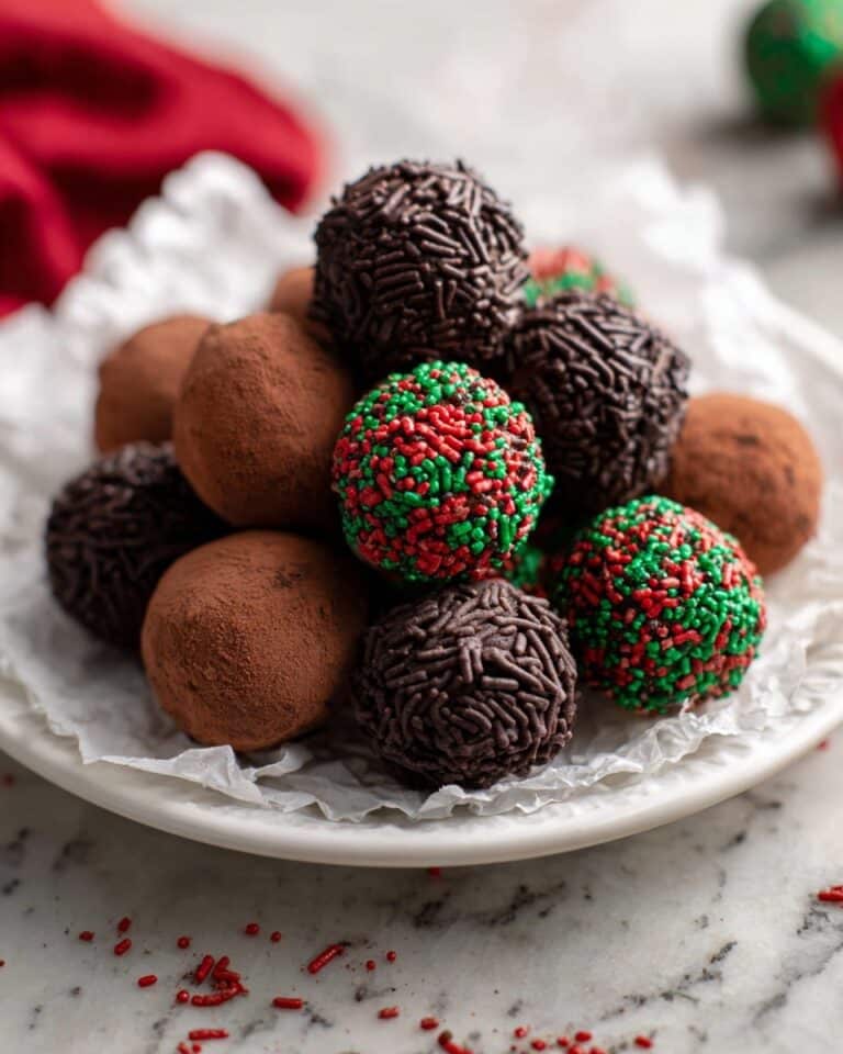 5 Ingredient Amaretto Truffles Recipe
