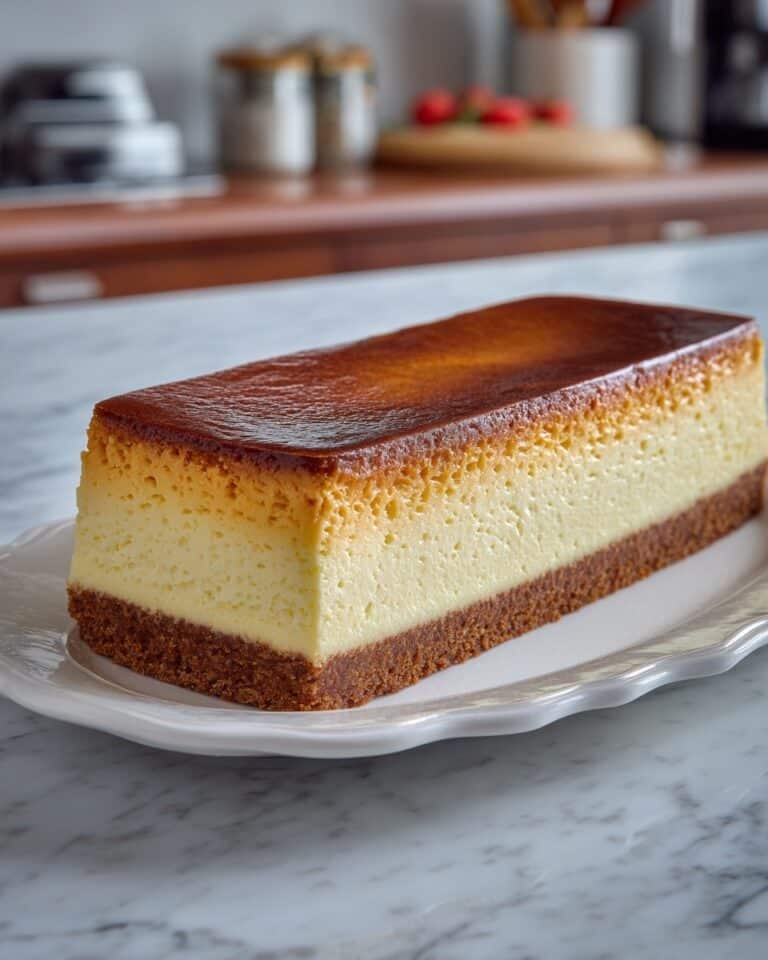 Basque Cheesecake Loaf Recipe