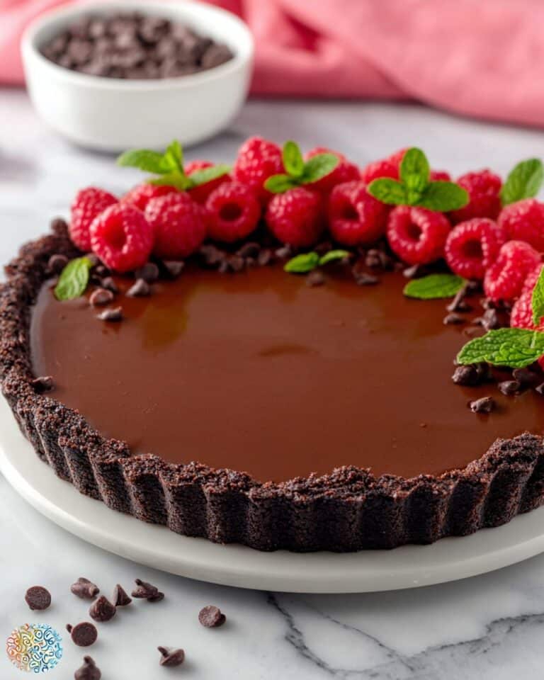 Raspberry Chocolate Tart Recipe