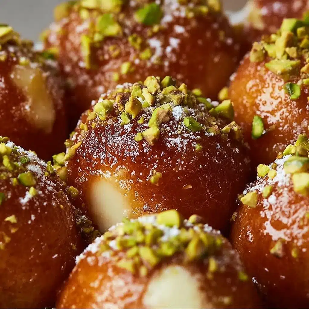 Ricotta Pistachio Honey Bites Recipe - Recipe Image