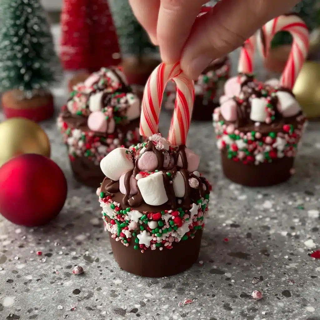 Christmas Chocolate Hot Cups Recipe - Recipe Image