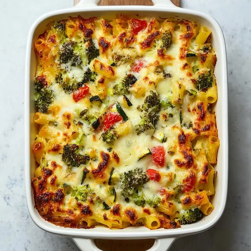 Tasty Mediterranean Vegetable Pasta Bake Recipe - Recipe Image