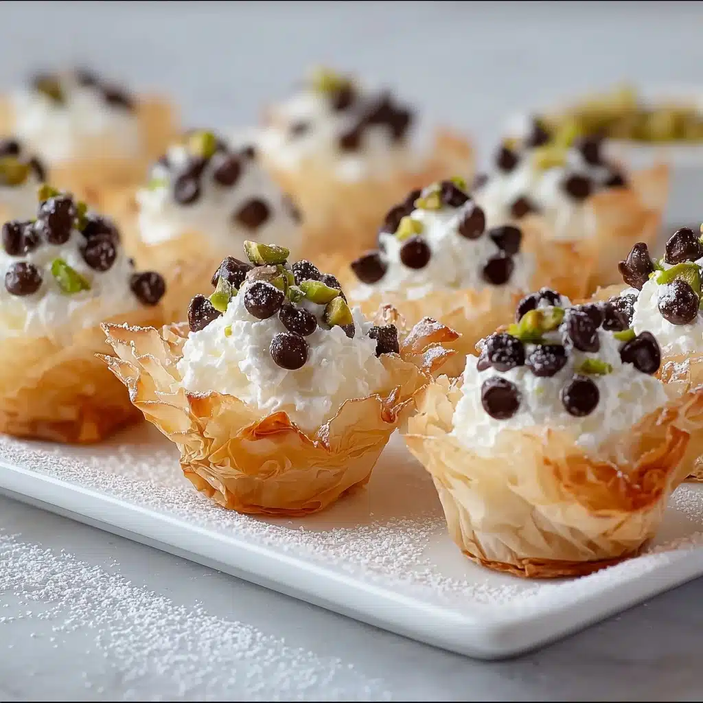 Mini Cannoli Cups Recipe - Recipe Image