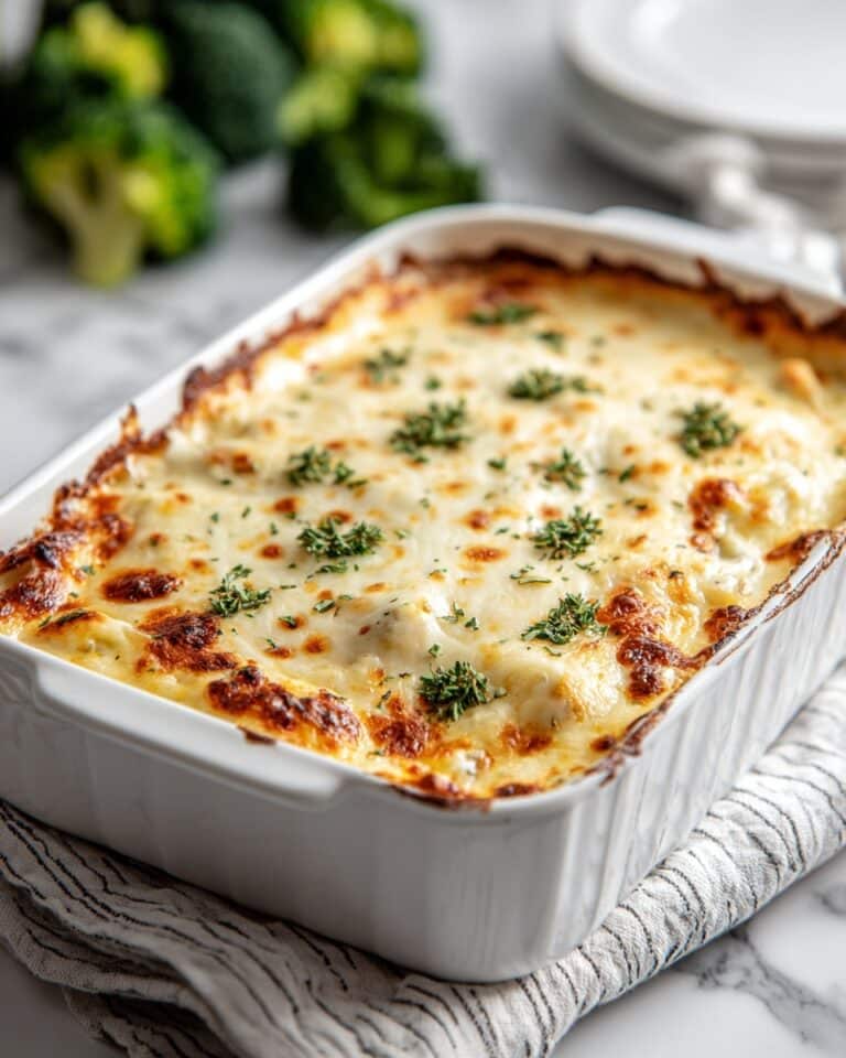 Keto Chicken and Broccoli Casserole Recipe