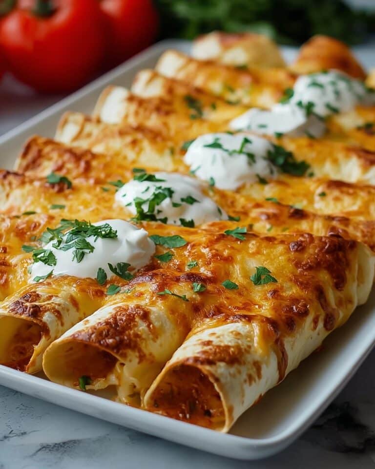 Baked Cream Cheese Chicken Taquitos Recipe
