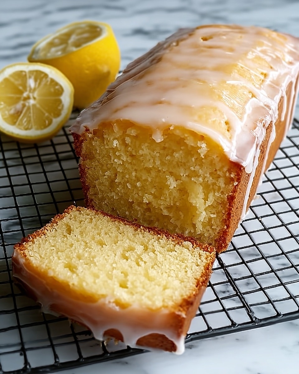 Healthy Greek Yogurt Lemon Loaf Cake Recipe - Recipe Image