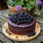 Blackberry Velvet Gothic Cake Recipe