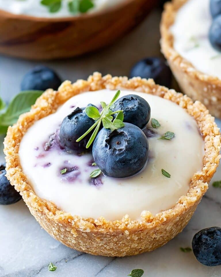 Blueberry Cheesecake Cookie Cups Recipe