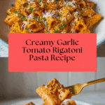 Creamy Tomato Garlic Pasta Recipe