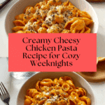cheesy chicken pasta Recipe