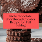 Rich Chocolate Shortbread Cookies Recipe
