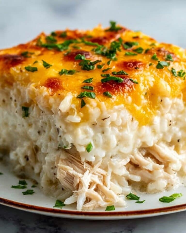Healthy Chicken Cauliflower Rice Casserole Recipe