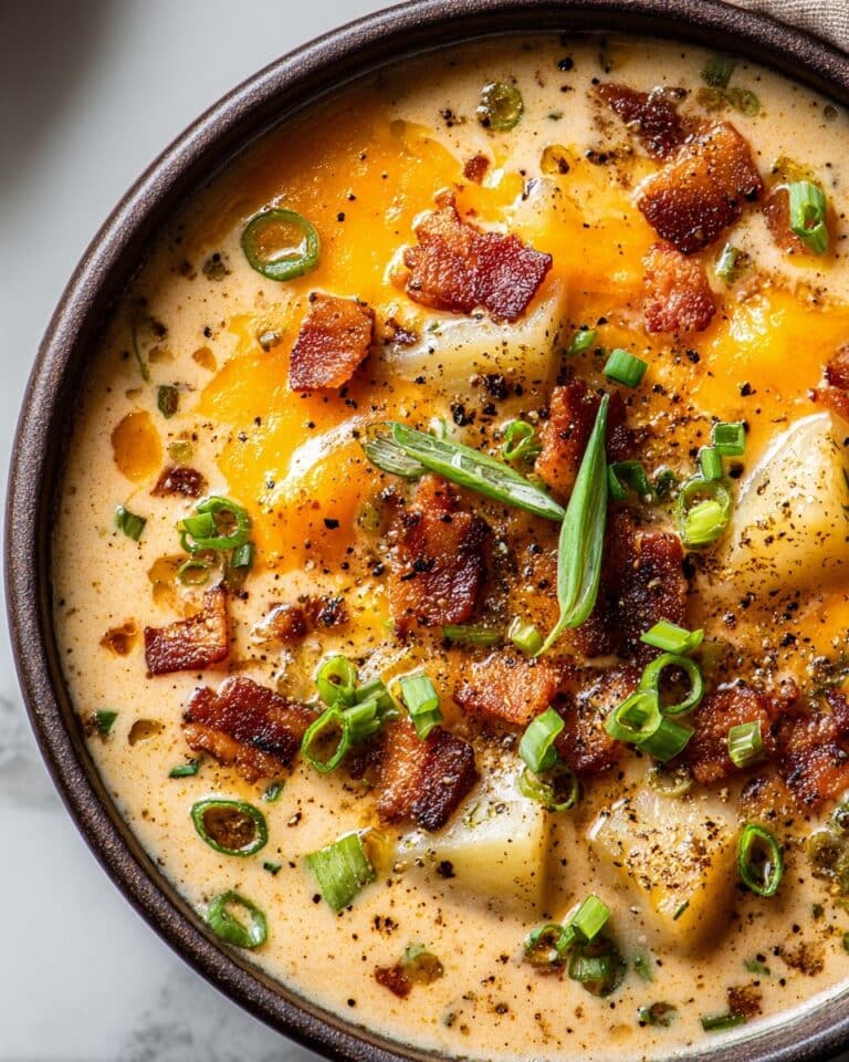 Crockpot Cheeseburger Soup Recipe