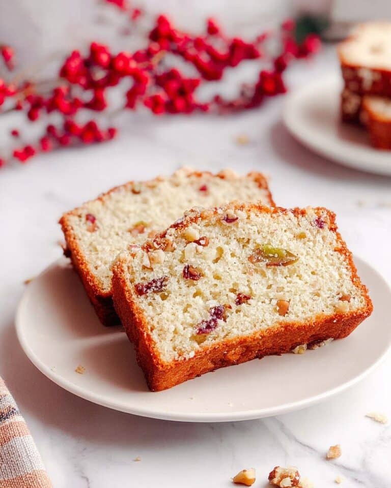 Easy Homemade Cranberry Pistachio Bread from Scratch Recipe