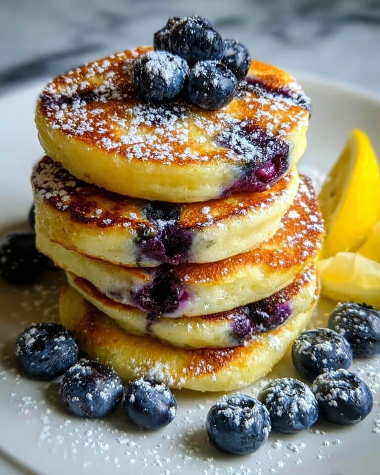 Blueberry Lemon Pancake Bites Recipe
