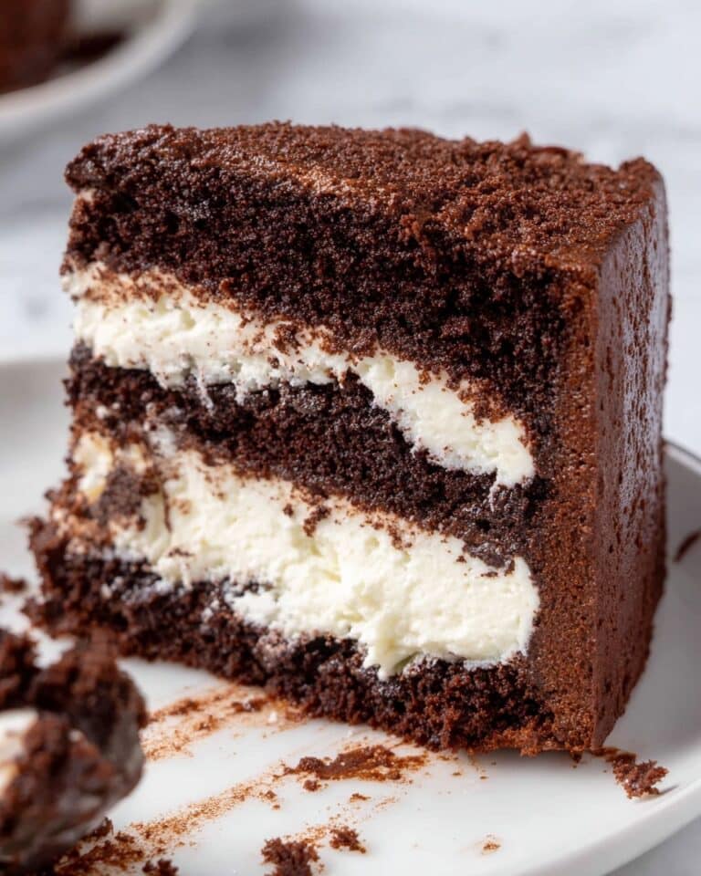 Tuxedo Cake (Costco Copycat) Recipe