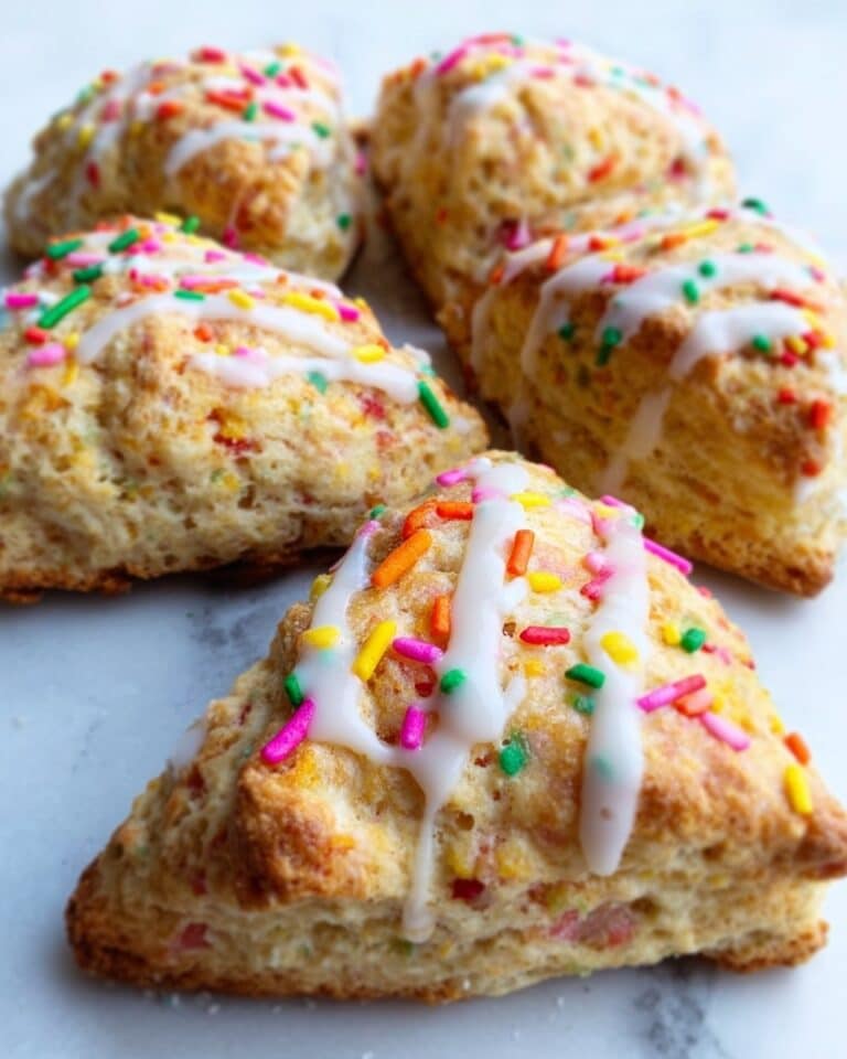 Birthday Cake Scones Recipe