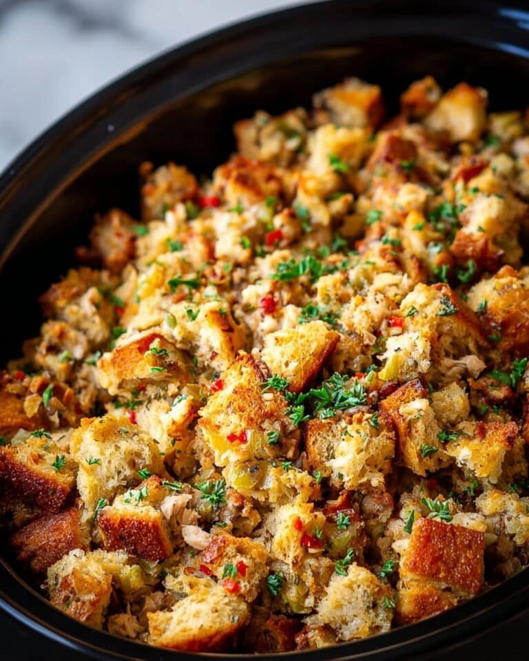 Crock Pot Chicken and Stuffing Dinner Recipe